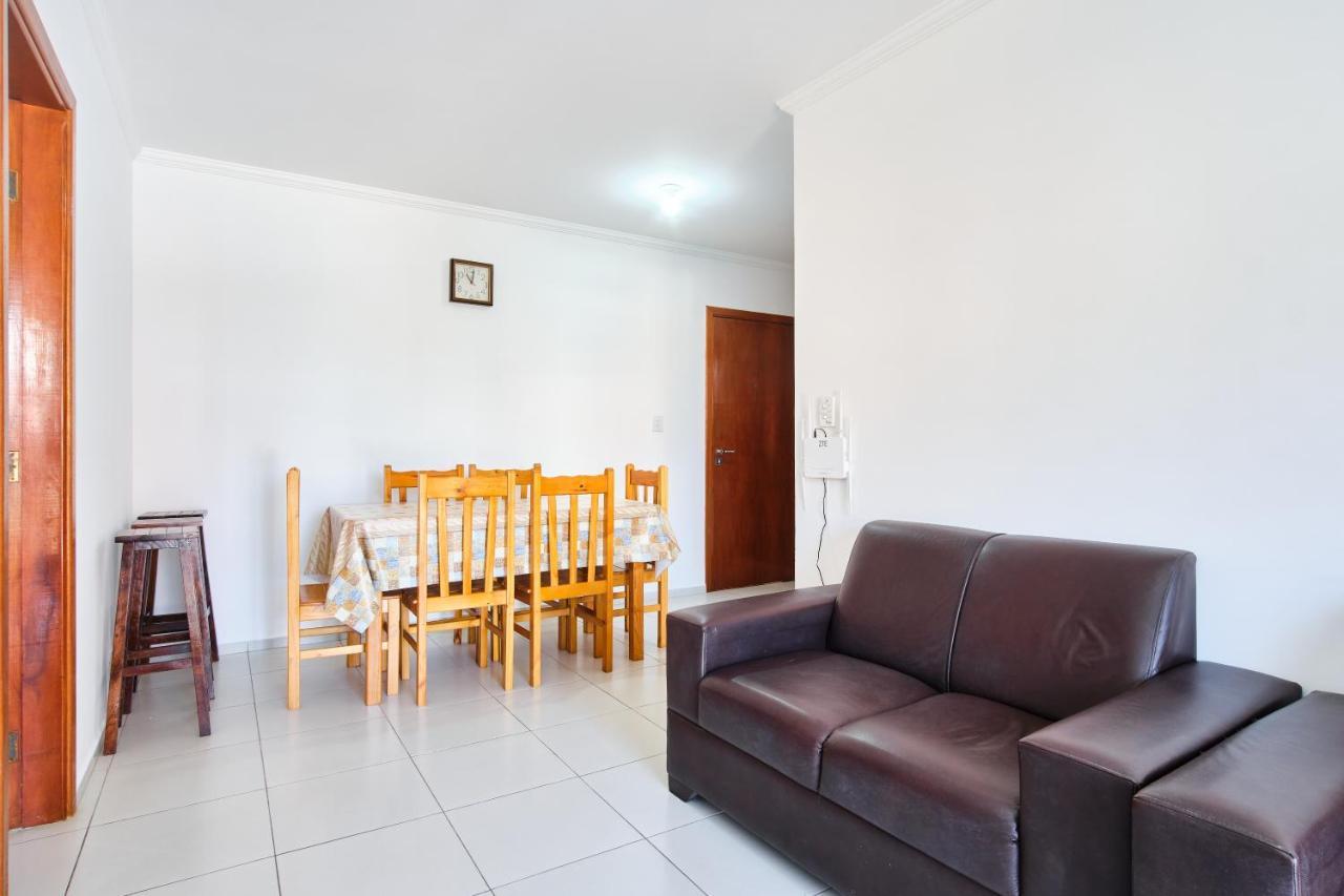 Apartamento A 100 Metros Da Praia, Bem Localizado, Com Ar Condicionado E Wi-Fi -23 - Edificio Lenamar II Appartement Ubatuba Buitenkant foto