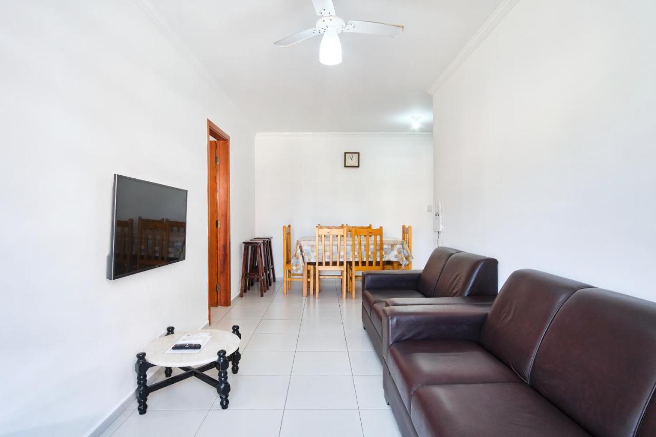 Apartamento A 100 Metros Da Praia, Bem Localizado, Com Ar Condicionado E Wi-Fi -23 - Edificio Lenamar II Appartement Ubatuba Buitenkant foto