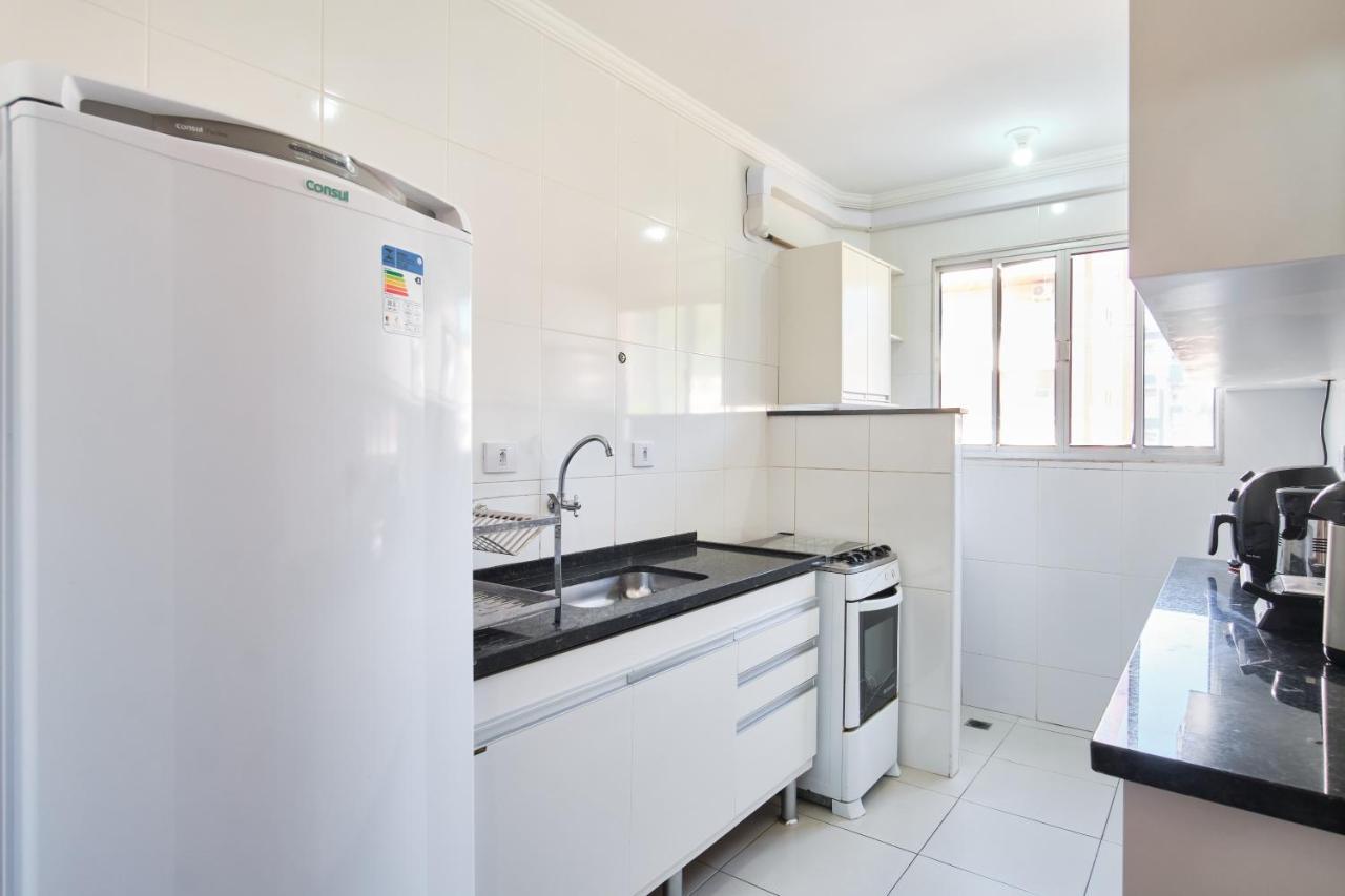 Apartamento A 100 Metros Da Praia, Bem Localizado, Com Ar Condicionado E Wi-Fi -23 - Edificio Lenamar II Ubatuba Buitenkant foto