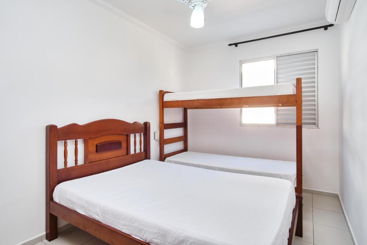 Apartamento A 100 Metros Da Praia, Bem Localizado, Com Ar Condicionado E Wi-Fi -23 - Edificio Lenamar II Appartement Ubatuba Buitenkant foto