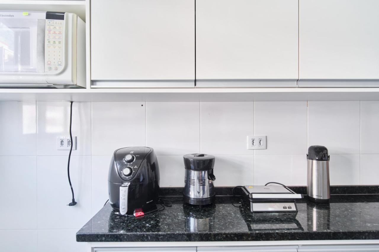 Apartamento A 100 Metros Da Praia, Bem Localizado, Com Ar Condicionado E Wi-Fi -23 - Edificio Lenamar II Ubatuba Buitenkant foto