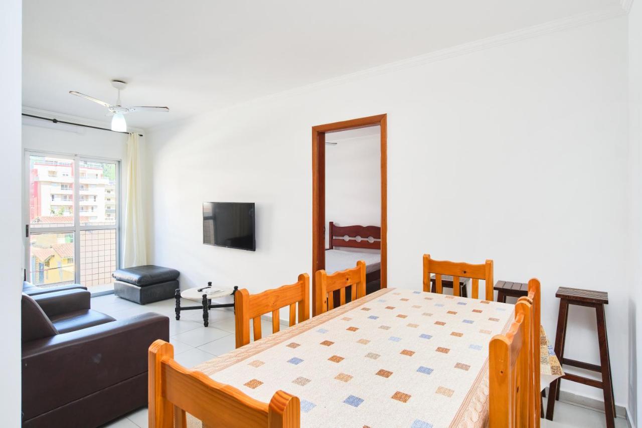 Apartamento A 100 Metros Da Praia, Bem Localizado, Com Ar Condicionado E Wi-Fi -23 - Edificio Lenamar II Appartement Ubatuba Buitenkant foto